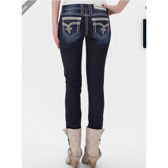Rock Revival sherry skinny jeans size 25 - Picture 2 of 15